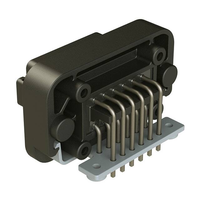 AT13-12PB-BM04 Amphenol Sine Systems Corp  Embases à broches mâles